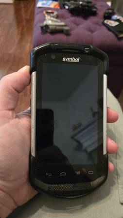 Symbol handheld PC barcode scanner 1