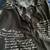 Black Sleeveless Dress with White Script Print 2 thumbnail