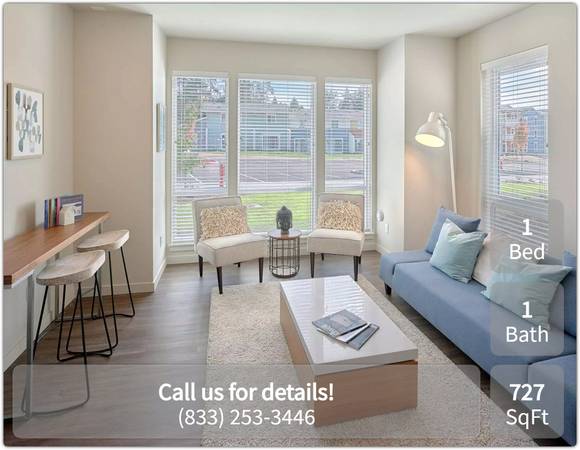 $2,201 / 1br - 727ft2 - Four-legged friends welcome! Enjoy our pet-friendly 1 BD / 1 BA. (Poulsbo)63910063441922122