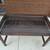 CRATE & BARREL GLASS TOP DESK WITH PULL OUT KEYBOARD / STORAGE TRAY 3 thumbnail