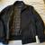 Men's Calvin Klein Black Bomber Jacket 62% wool medium 2 thumbnail