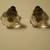 Antique Glass Knobs (pair) 1 thumbnail