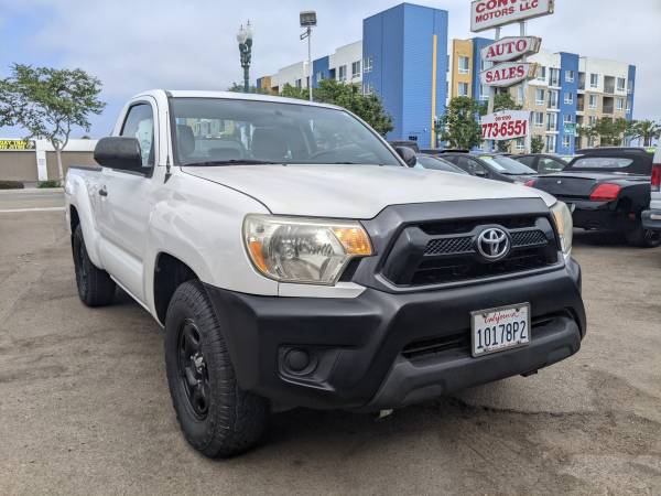 2014 TOYOTA TACOMA CABINA NORMAL 6 PIES, TÍTULO DE CHATARRA - $10.995 (National City)63440541567107121
