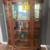 Tiger Oak Curio Cabinet - Rustic Look - 8 thumbnail