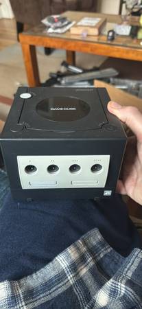 Nintendo GameCube Console With Power Supply + A/V Wiring  black price is firm 1