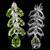 Glamorous RICH Green PARIDOT Necklace/Bracelet/Earring. 6 thumbnail