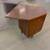 Vintage mid century modern walnut corner dresser desk 5 thumbnail