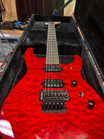 Jackson Guitar Red 1