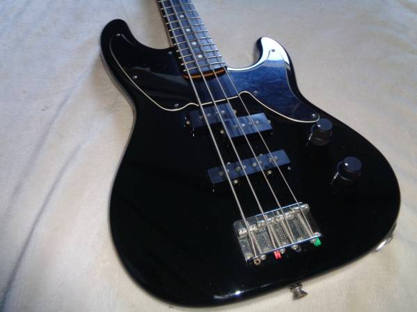 Vintage mid's 90's Fender MIM PJ Special Active Bass dual concentric. 1