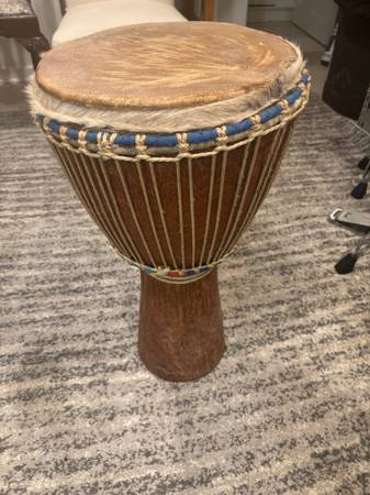 Djembe-hand carved 1