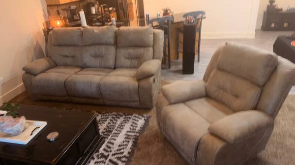 Couch and recliner 1