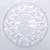 TIFFANY & CO Lead Crystal Star Embossed Plate 8.5" -Signed DISCONTINUED 3 thumbnail