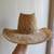 DIAMOND C STRAW COWBOY HAT sz. 7 1/8 1 thumbnail