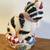 Cookie Jar 🍪 🍪 ~ Cat in Yarn Basket~ Black & White~ Cute! 6 thumbnail