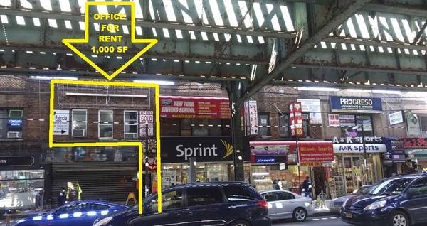 SPACE FOR RENT ----- ROOSEVELT AVE / 82 STREET_1,000sf 1