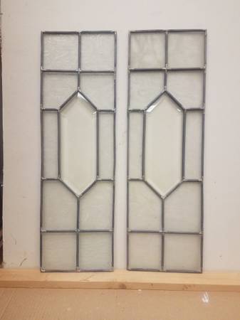 Leaded glass panels 1