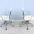 Herman Miller Eames Aluminum Group Management Chair in Ivory Leather 15 thumbnail
