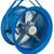 22" High Velocity Drum Fan w/ Yoke Mount, 10,000 CFM 2 thumbnail