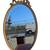 Vintage gold oval mirror 3 thumbnail
