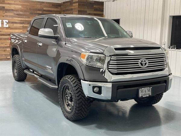 2014 Toyota Tundra Limited CrewMax 4X4 / Leather / LIFTED w.NEW TIRES UPK51L/GSK - $30,500 (+ MM Investment Cars-Gladstone / WE SHIP NATIONWIDE)63623195947521121