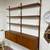Vintage Mid Century Poul Cadovius 2 Bay Teak Wall Unit 5 thumbnail