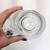 Group of Six Glass Sleeping Cat Shaped Votive Candle Holders 4 thumbnail