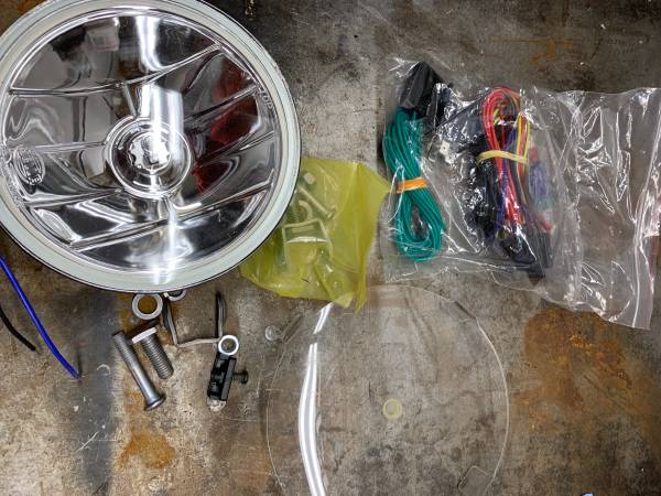 1 each Hella lamp & wires 1