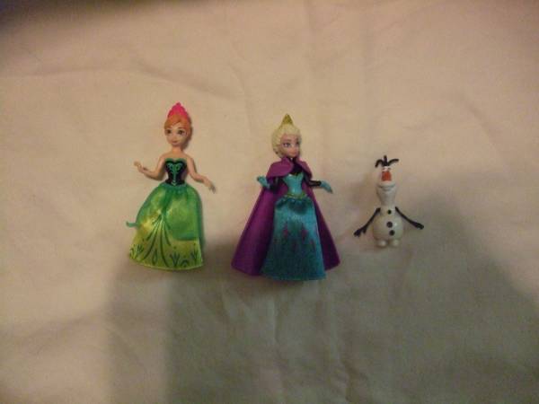 Disney Frozen Anna, Elsa, Olaf Set 1
