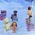 NIB Rudolph Red-Nosed Reindeer 50 Anniversary Wood Nesting Dolls 1964 7 thumbnail
