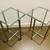 Chrome and Glass Side Tables Milo Baughman Style 2 thumbnail