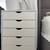 White cabinets on casters 2 thumbnail