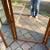 Mid-Century Tri-fold walnut mirror B66 9 thumbnail