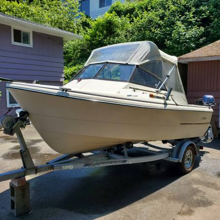 Arima Sea Hunter de 15 pies, Mercury 2 tiempos de 40 HP, Yamaha 4 tiempos de 8 HP - $10,00063471356030081120