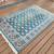 Handmade Jadar Bokhara Rug, 57" x 90" 2 thumbnail