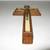 Vintage Wood Crucifix / Cross Sick Call Last Rights 1 thumbnail