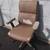Office Chair - Swivel with Wheels / Rolls & Arms - Brown; Delivery Pos 2 thumbnail