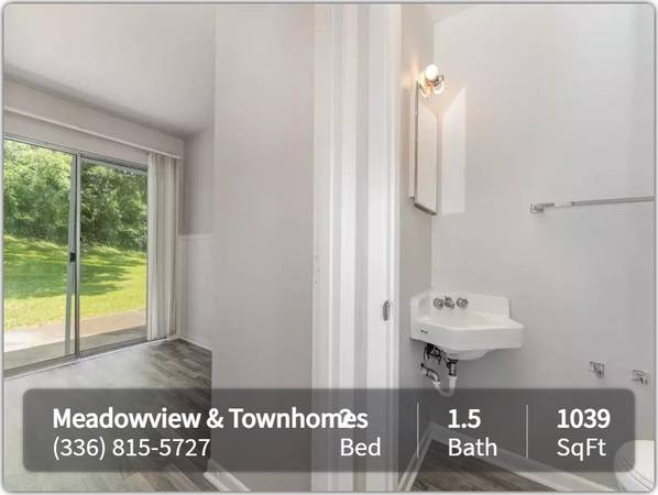$1,195 / 2br - 1039ft2 - Incredible price! Outstanding 1039 sqft 2 bed / 1.5 bath! Tour today! (Greensboro)64027273599235120