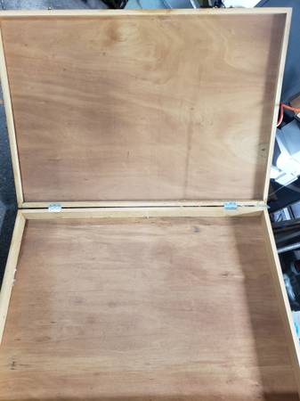 Hinged drafting box 1