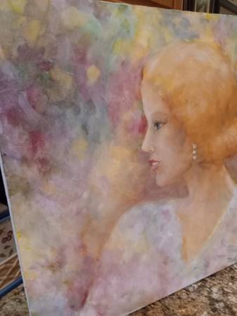 BEAUTIFUL ORIGINAL PAINTING - $20 (brentwood / oakley)63471475526915123