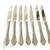 ** Oneida Gwendolyn Stainless Flatware ** 3 thumbnail