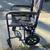 Invacare lightweight transport wheelchair blue 5 thumbnail