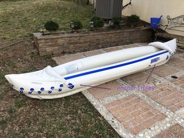 NEW Sea Eagle SE330 Two Person Inflatable Sport Kayak Boat 1