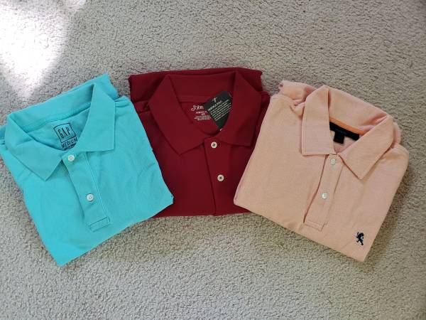 POLO  SHIRTS - MEN'S - M - NEW 1