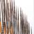 FIFTY-FIVE BAMBOO ARROWS CARVED OCEANIC 5 thumbnail