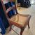 Antique mahogany Cane seat chair 3 thumbnail