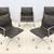 Herman Miller Eames Aluminum Group Brown Leather Management Chair 6 thumbnail