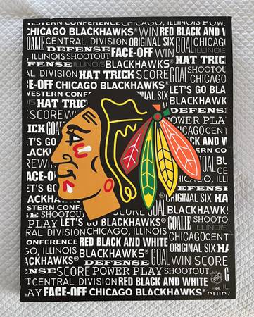 Chicago Blackhawks canvas picture 1