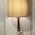 VTG Stiffel MCM Hollywood Regency White Porcelain Brass Table Lamp 1 thumbnail