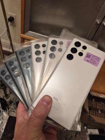 Sim Unlocked Samsung galaxy S22 Ultra 5g 128gb 6.8 5000mah 1