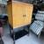 Tommy Bahama style tiki bar, liquor cabinet, wine cabinet with glass rack, and w 6 thumbnail